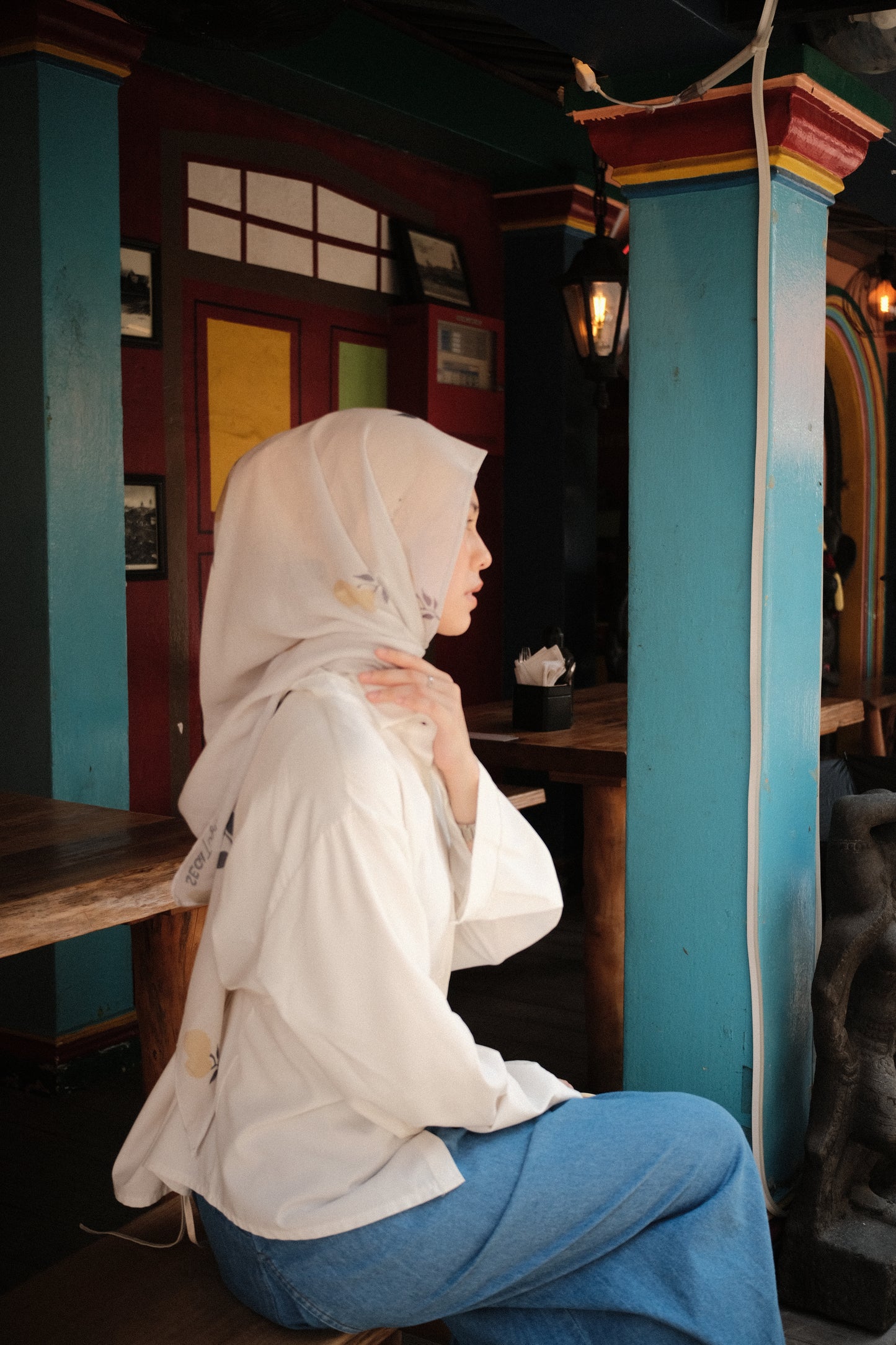 Tri Shawl Lemon